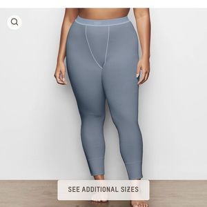 SKIMS COTTON RIB LEGGING | KYANITE